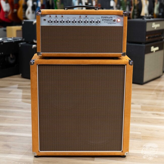 Amplified Nation Wonderland Overdrive 50W Skyliner Head & 212 Cab – Golden Brown