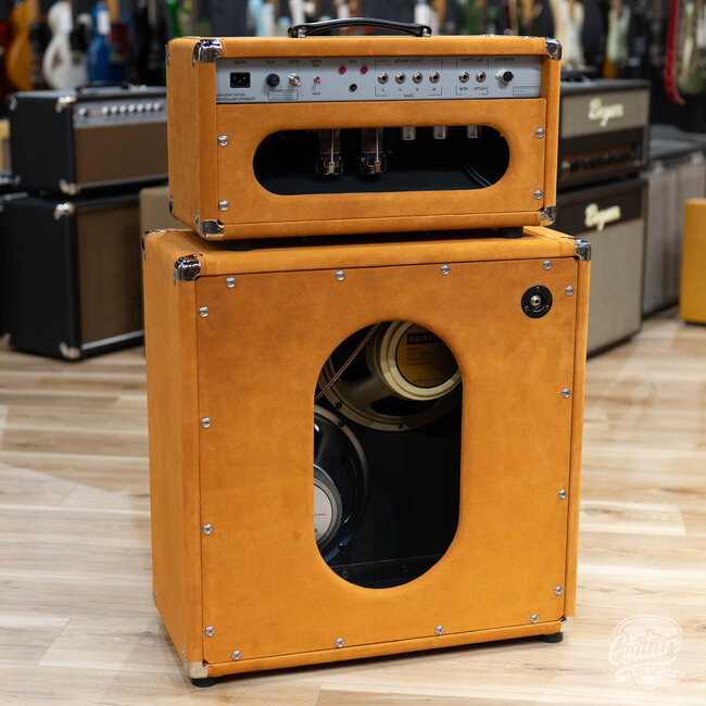 Amplified Nation Wonderland Overdrive 50W Skyliner Head & 212 Cab – Golden Brown