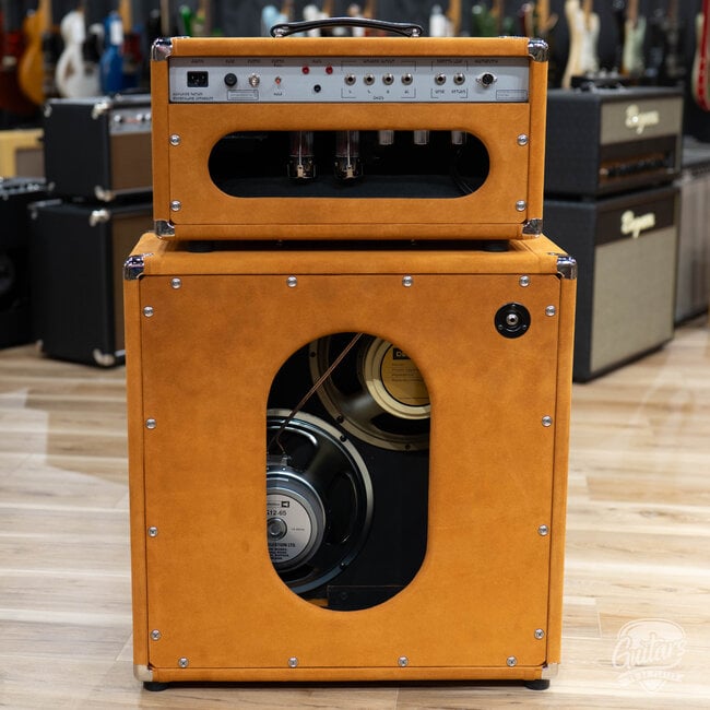 Amplified Nation Wonderland Overdrive 50W Skyliner Head & 212 Cab – Golden Brown