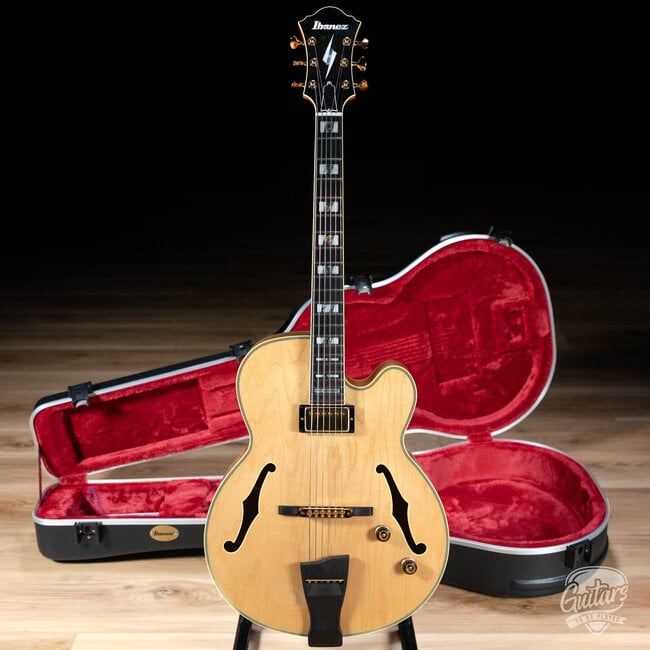 Ibanez PM200 Pat Metheny Signature Hollowbody Guitar w/Case - Natural