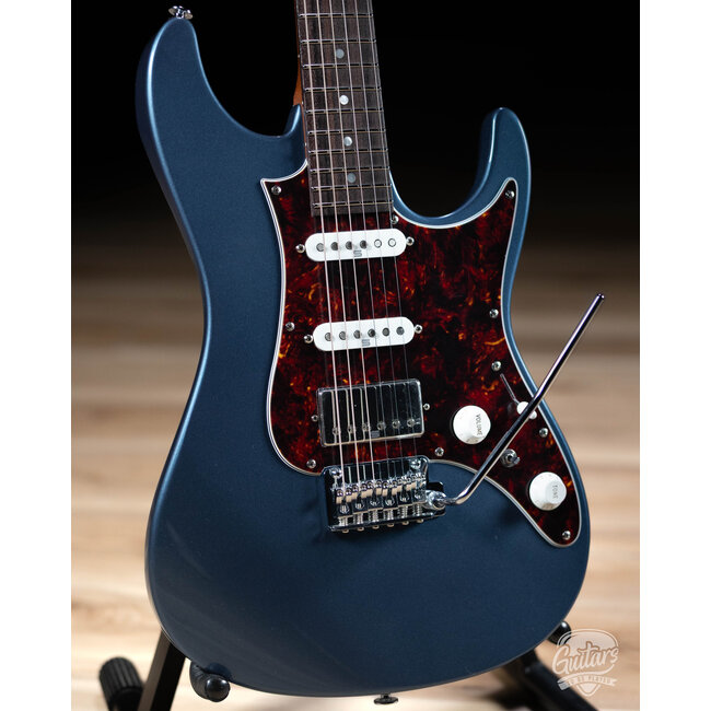 Ibanez AZ2204N Prestige HSS Guitar w/ Case – Prussian Blue Metallic