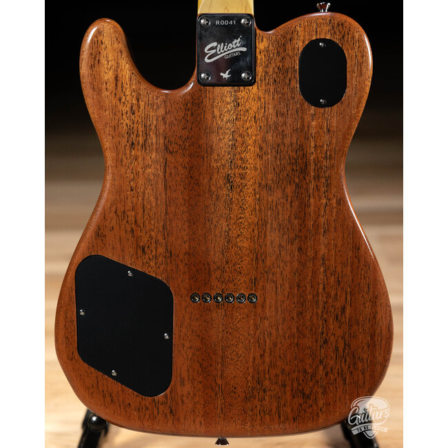 Elliott Raven Standard Spruce Top Semi-Hollow Guitar – Ruby Red Slipper