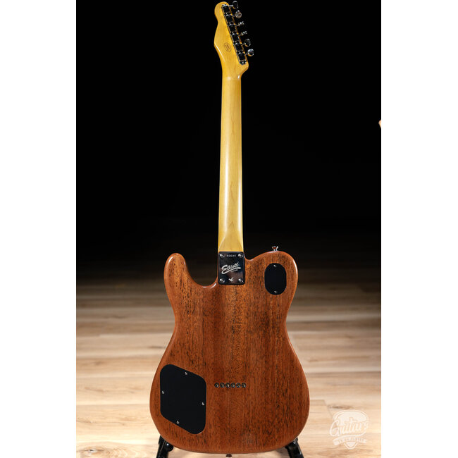 Elliott Raven Standard Spruce Top Semi-Hollow Guitar – Ruby Red Slipper