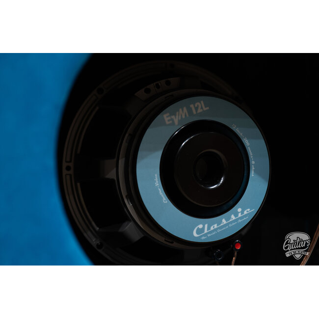 Amplified Nation Phoenix Fury 50W Skyliner Head & EV 112 Cab – Turquoise Suede