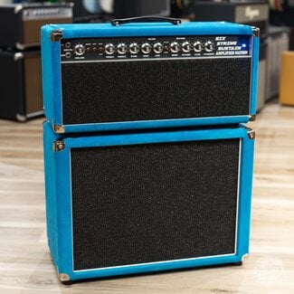 Amplified Nation Amplified Nation Six String Sustain 100W Head & 112 EVM12L Cab – Turquoise Suede