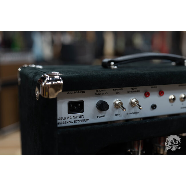 Amplified Nation Bombshell Overdrive 50W Head – Black Suede