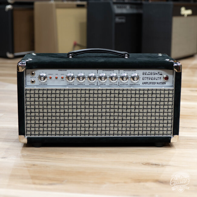 Amplified Nation Bombshell Overdrive 50W Head – Black Suede