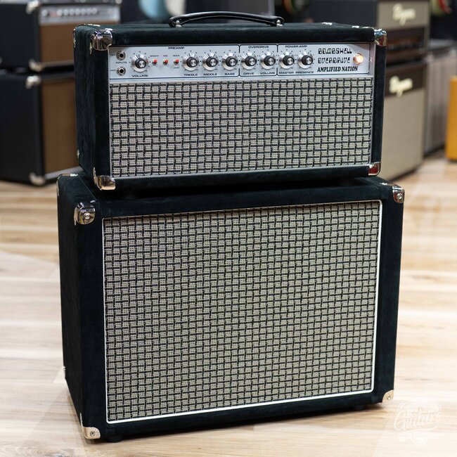 Amplified Nation Bombshell Overdrive 50W Head & 112 Cab – Black Suede