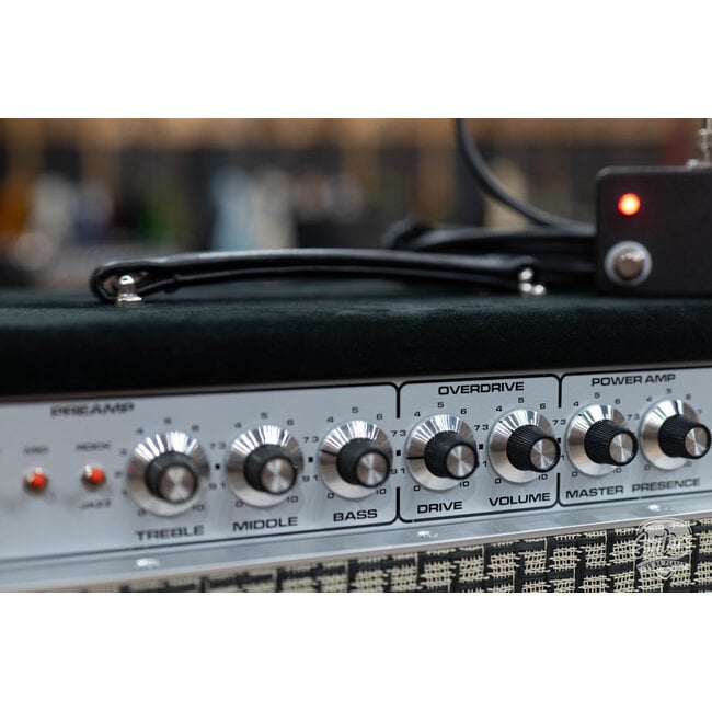 Amplified Nation Bombshell Overdrive 50W Head & 112 Cab – Black Suede