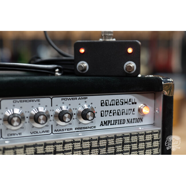 Amplified Nation Bombshell Overdrive 50W Head & 112 Cab – Black Suede
