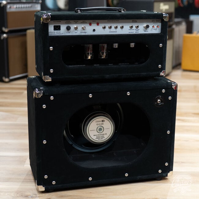 Amplified Nation Bombshell Overdrive 50W Head & 112 Cab – Black Suede