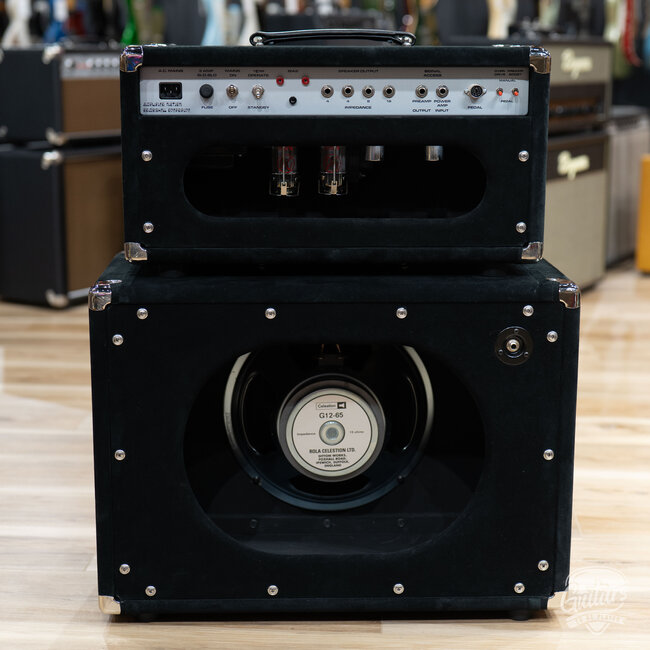 Amplified Nation Bombshell Overdrive 50W Head & 112 Cab – Black Suede