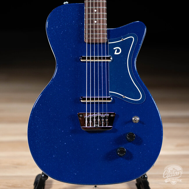 Danelectro Baritone Electric Guitar – Blue Metalflake