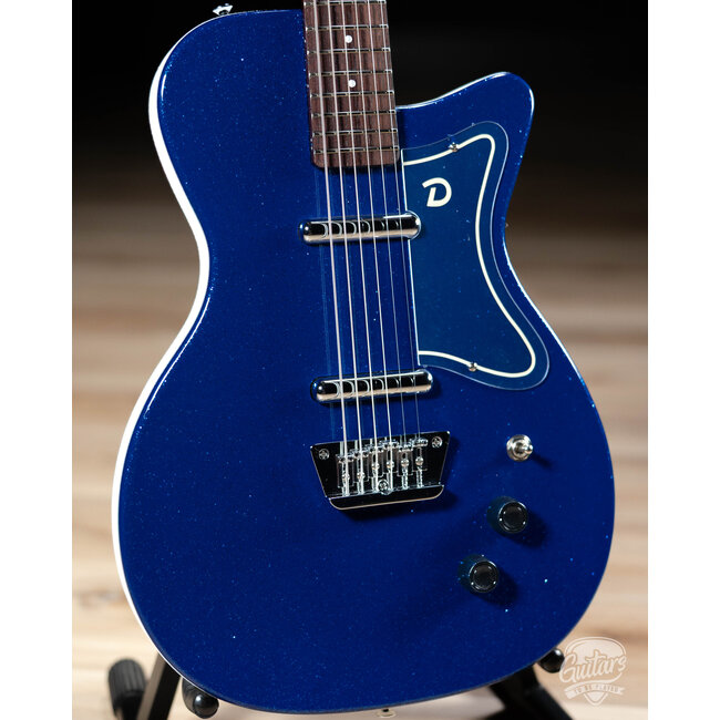 Danelectro Baritone Electric Guitar – Blue Metalflake