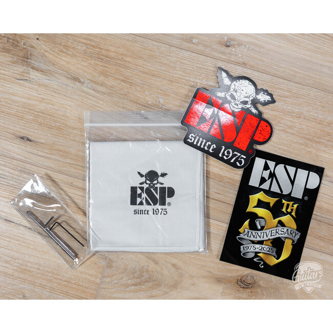 ESP LTD SN-1007 HT Baritone 7-String Swamp Ash Guitar – Fire Blast