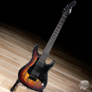 ESP LTD ESP LTD SN-1007 HT Baritone 7-String Swamp Ash Guitar – Fire Blast