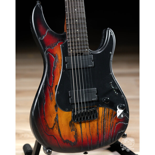 ESP LTD SN-1007 HT Baritone 7-String Swamp Ash Guitar – Fire Blast