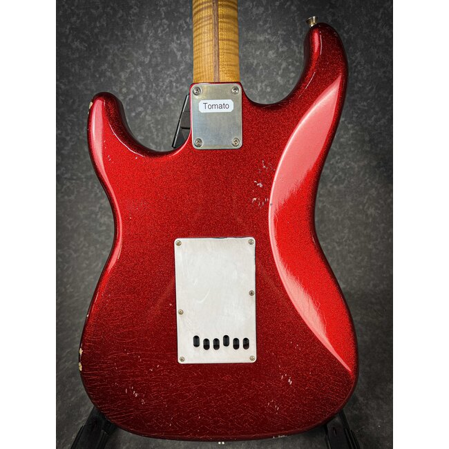 LsL Instruments Buddy Blues Signature Saticoy HSS – Candy Apple Red Sparkle