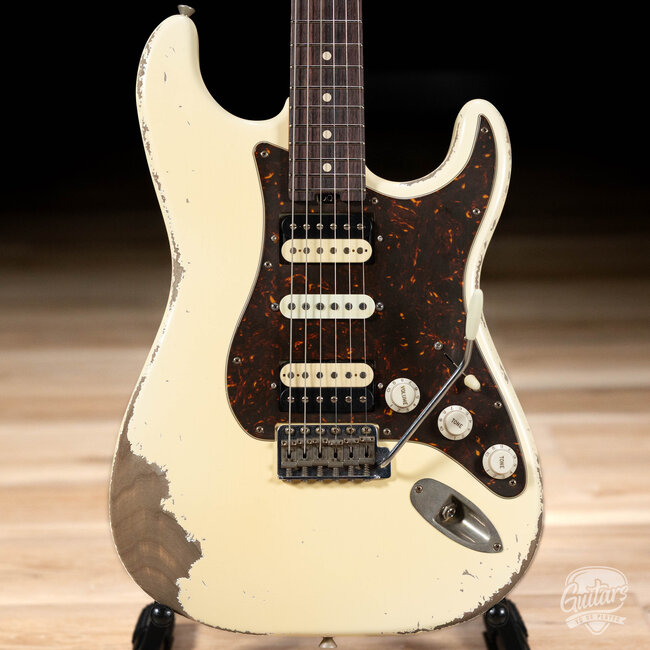 Xotic XSS-3 Alder HSH S-Style w/ Maple & Rosewood Neck – Vintage White