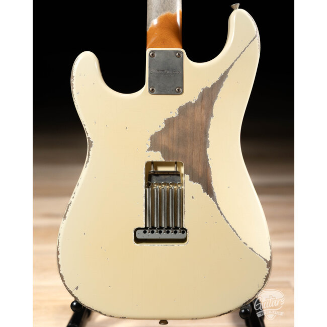 Xotic XSS-3 Alder HSH S-Style w/ Maple & Rosewood Neck – Vintage White