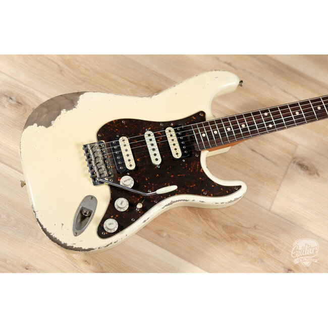 Xotic XSS-3 Alder HSH S-Style w/ Maple & Rosewood Neck – Vintage White