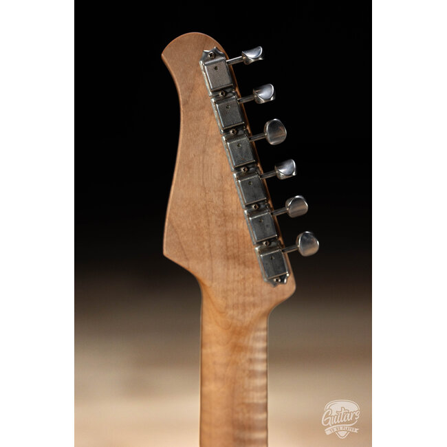 Xotic XSC-2 Swamp Ash HSS S-Style w/ Roasted Flame Maple Neck – Lake Placid Blue