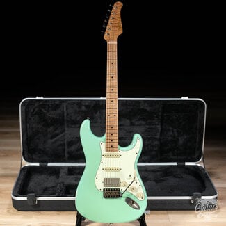 Xotic Xotic XSC-2 Swamp Ash HSS S-Style w/ Roasted Flame Maple Neck – Surf Green