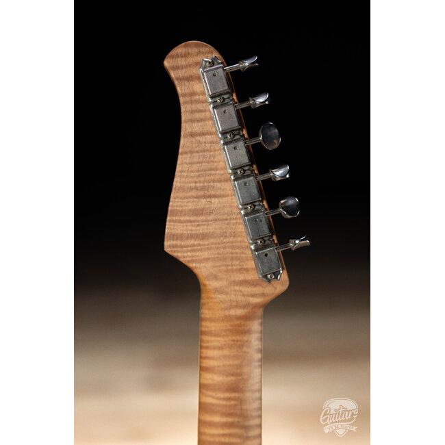 Xotic XSC-2 Swamp Ash HSS S-Style w/ Roasted Flame Maple Neck – Surf Green