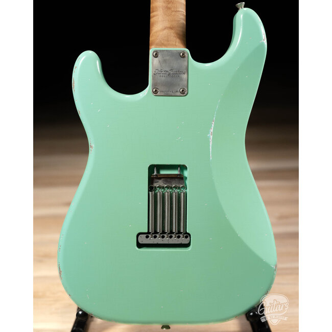Xotic XSC-2 Swamp Ash HSS S-Style w/ Roasted Flame Maple Neck – Surf Green