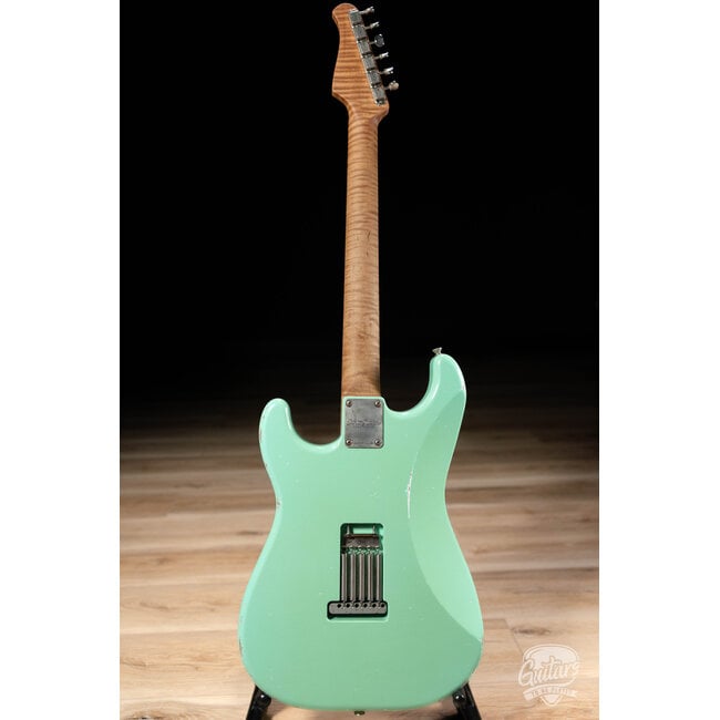 Xotic XSC-2 Swamp Ash HSS S-Style w/ Roasted Flame Maple Neck – Surf Green