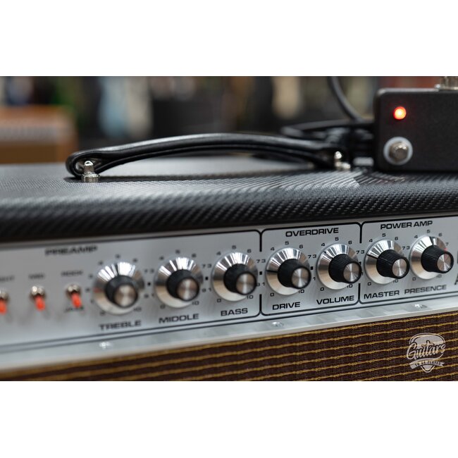 Amplified Nation Bombshell Overdrive 50W Head – Carbon Fiber