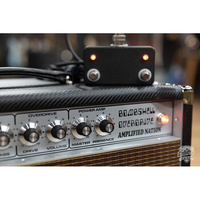 Amplified Nation Bombshell Overdrive 50W Head – Carbon Fiber