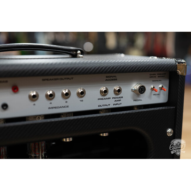 Amplified Nation Bombshell Overdrive 50W Head – Carbon Fiber