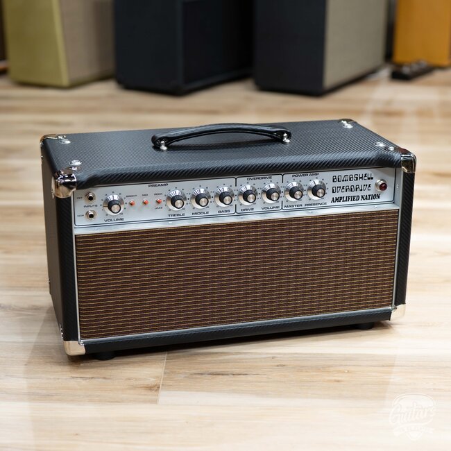Amplified Nation Bombshell Overdrive 50W Head – Carbon Fiber