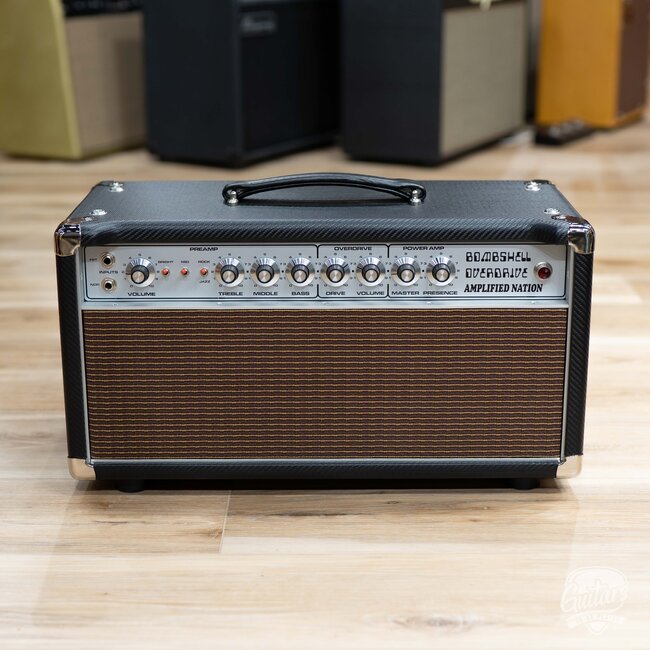 Amplified Nation Bombshell Overdrive 50W Head – Carbon Fiber
