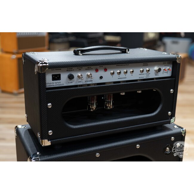 Amplified Nation Bombshell Overdrive 50W Head & 112 Cab – Carbon Fiber