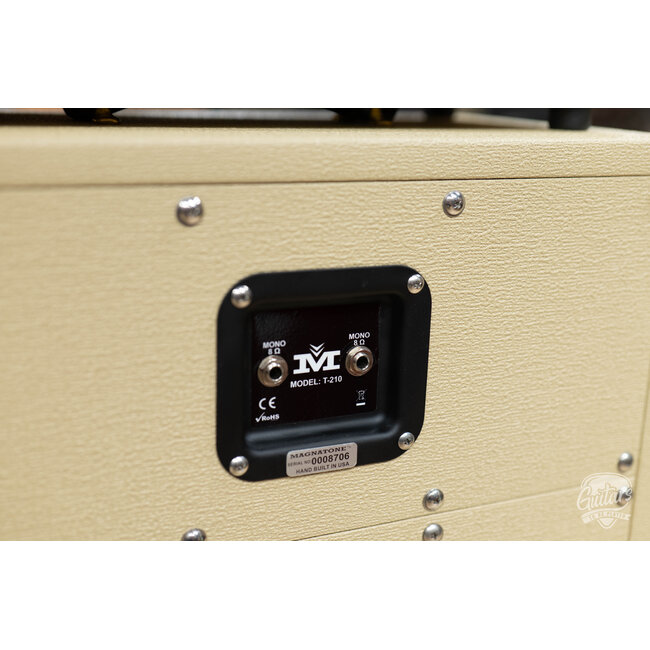 Magnatone Starlite 1x8" 5W Combo Amp & 2x10” Extension Cab – Blonde w/ Oxblood