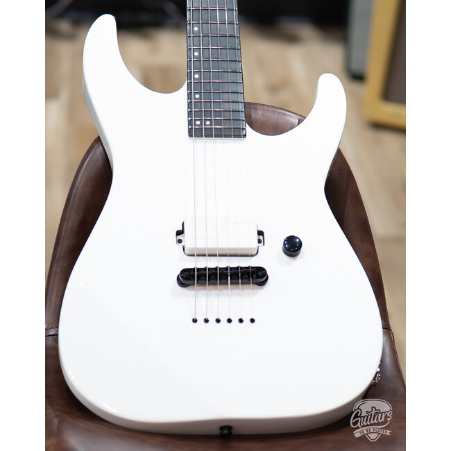 ESP E-II M-I NT Neck Thru Fishman Guitar w/ Case – Snow White (B-stock)