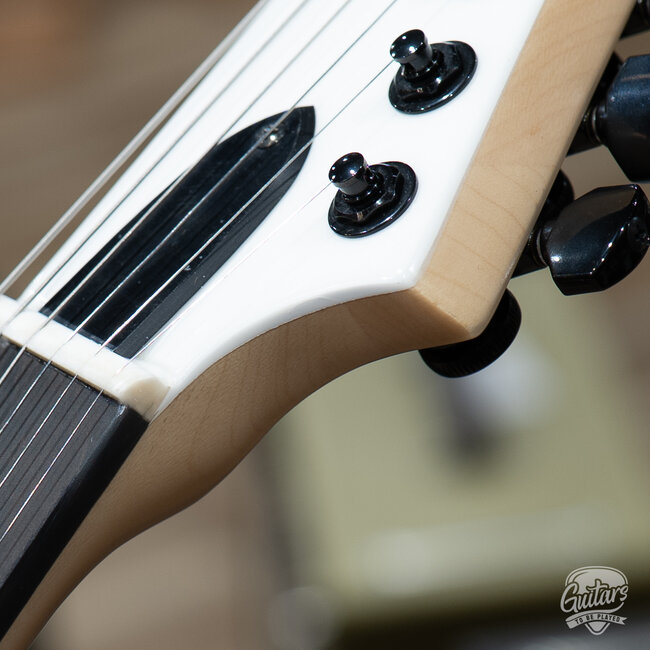 ESP E-II M-I NT Neck Thru Fishman Guitar w/ Case – Snow White (B-stock)