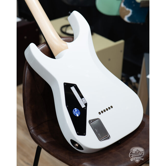 ESP E-II M-I NT Neck Thru Fishman Guitar w/ Case – Snow White (B-stock)