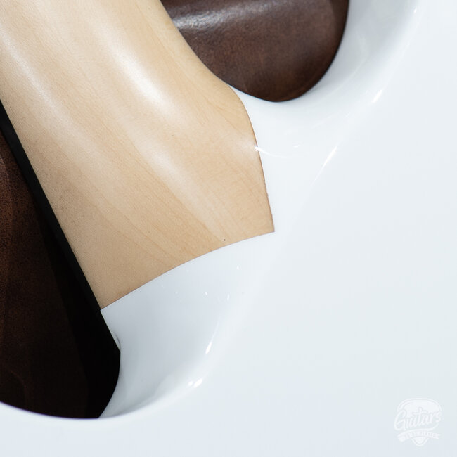 ESP E-II M-I NT Neck Thru Fishman Guitar w/ Case – Snow White (B-stock)