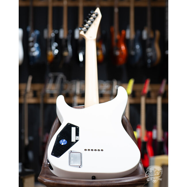 ESP E-II M-I NT Neck Thru Fishman Guitar w/ Case – Snow White (B-stock)