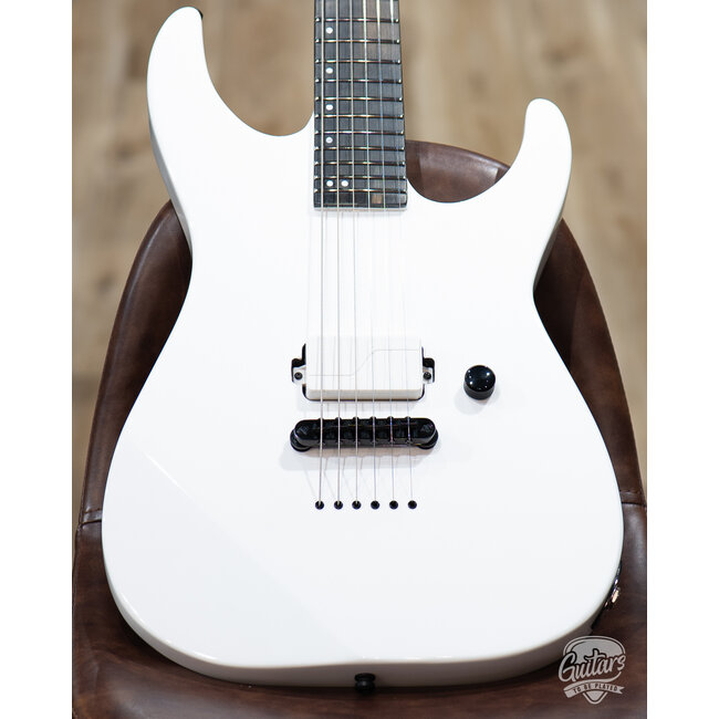 ESP E-II M-I NT Neck Thru Fishman Guitar w/ Case – Snow White (B-stock)