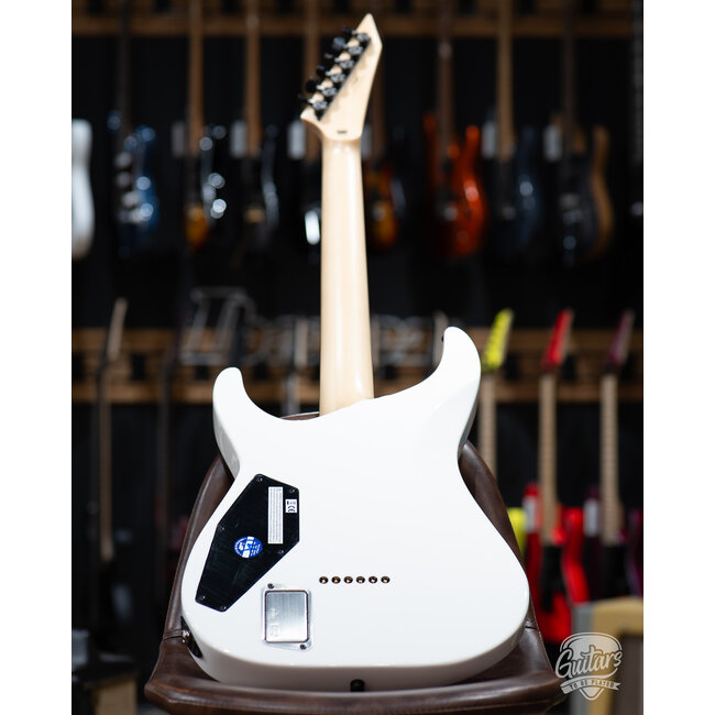 ESP E-II M-I NT Neck Thru Fishman Guitar w/ Case – Snow White (B-stock)