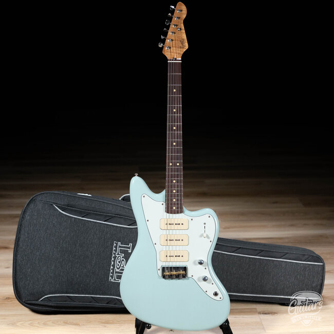 LsL Instruments Silverlake ERA Triple P-90 Guitar – Sonic Blue