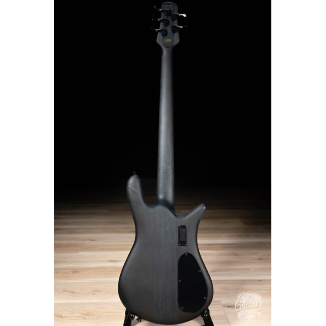 Spector Euro 5 LX 5-String Left-Handed Bass Guitar – Trans Black Stain Matte