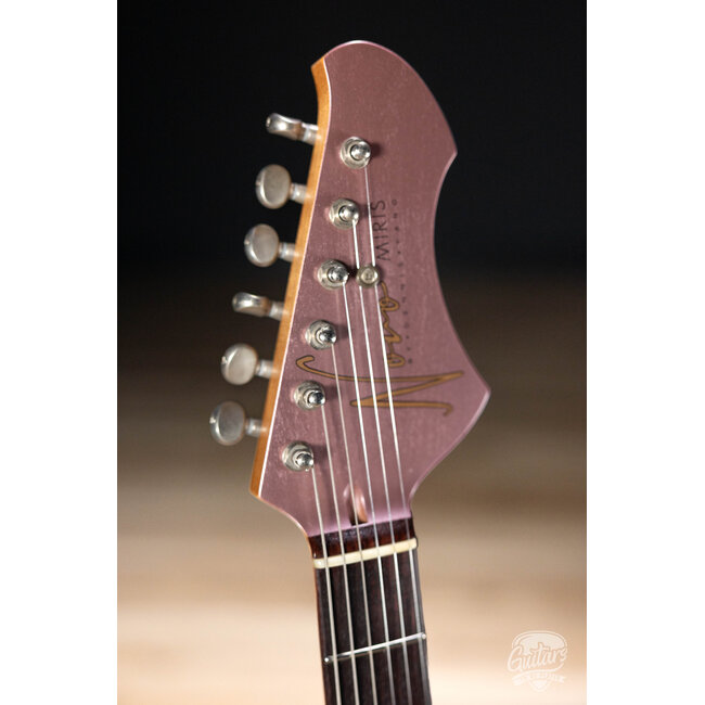 Novo Custom Miris J Semi-Hollow w/ Fralin Alnico P-90s – Heather Mist