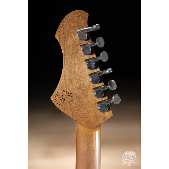 Novo Custom Miris J Semi-Hollow w/ Fralin Alnico P-90s – Heather Mist