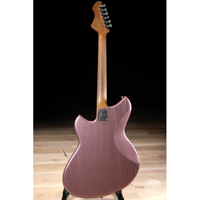 Novo Custom Miris J Semi-Hollow w/ Fralin Alnico P-90s – Heather Mist