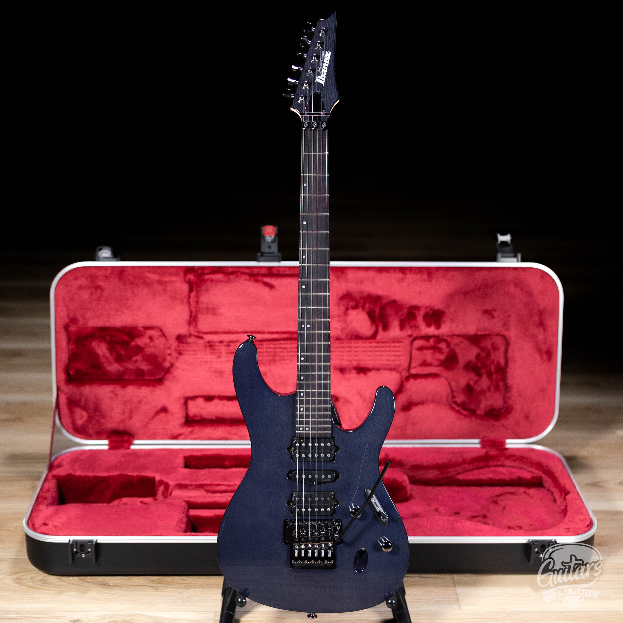 Ibanez S6670SK Prestige Electric Guitar w/Case - Dark Ultramarine